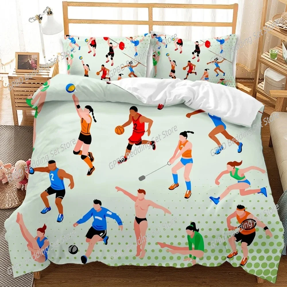 Sports Duvet Cover Set Taekwon - Badminton Queen review and price