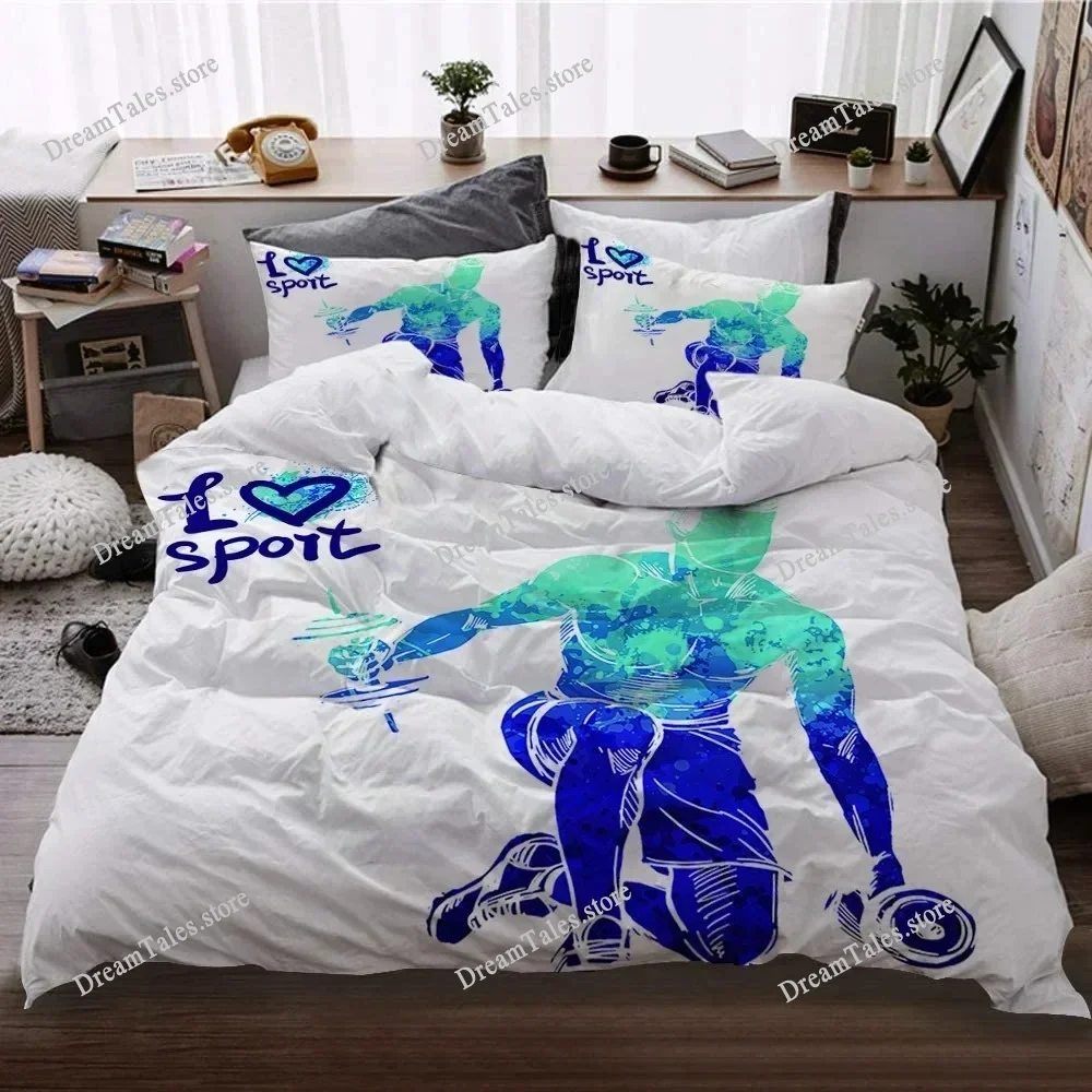 Sports Duvet Cover Set Taekwon - Badminton Queen review and price