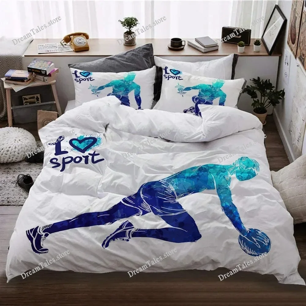 Sports Duvet Cover Set Taekwon - Badminton Queen review and price