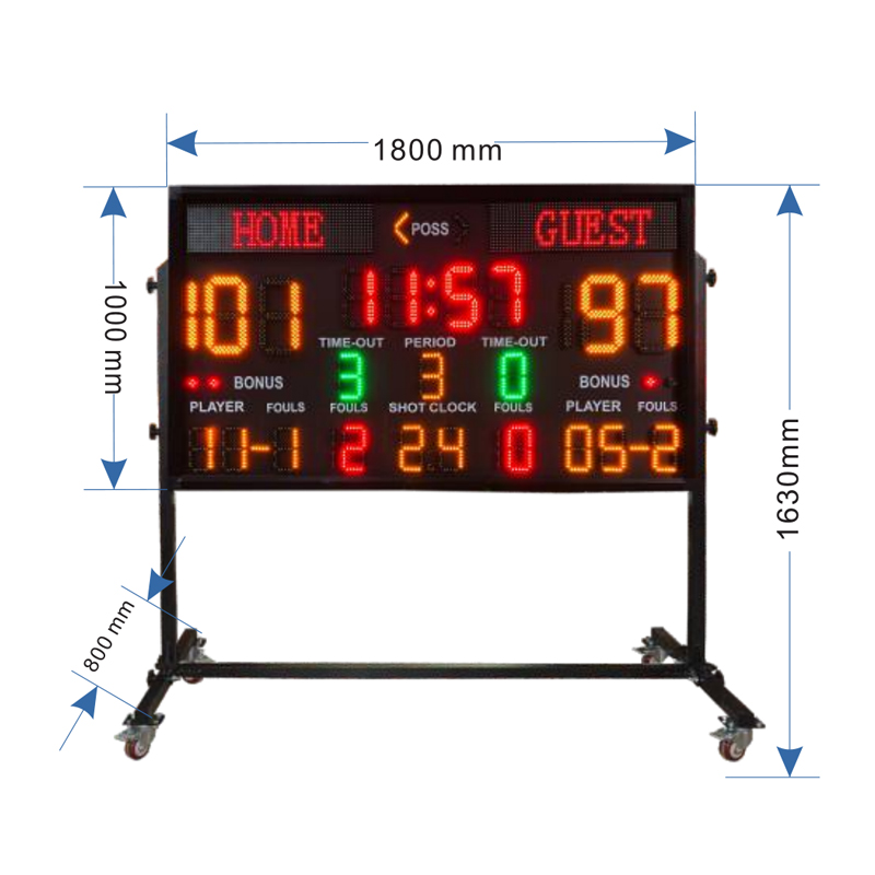 Outdoor LED Stadium Scoreboard - Scoreboard Digital review and price