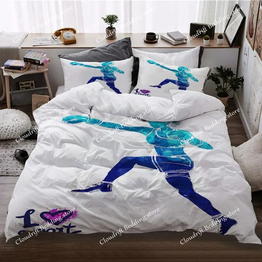 Sports Duvet Cover Set Taekwon - Badminton Queen review and price