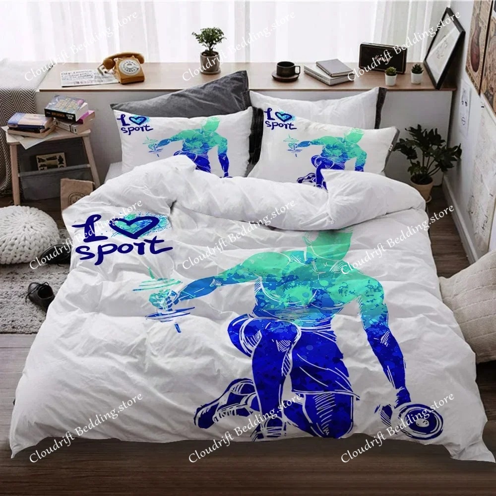 Sports Duvet Cover Set Taekwon - Badminton Queen review and price