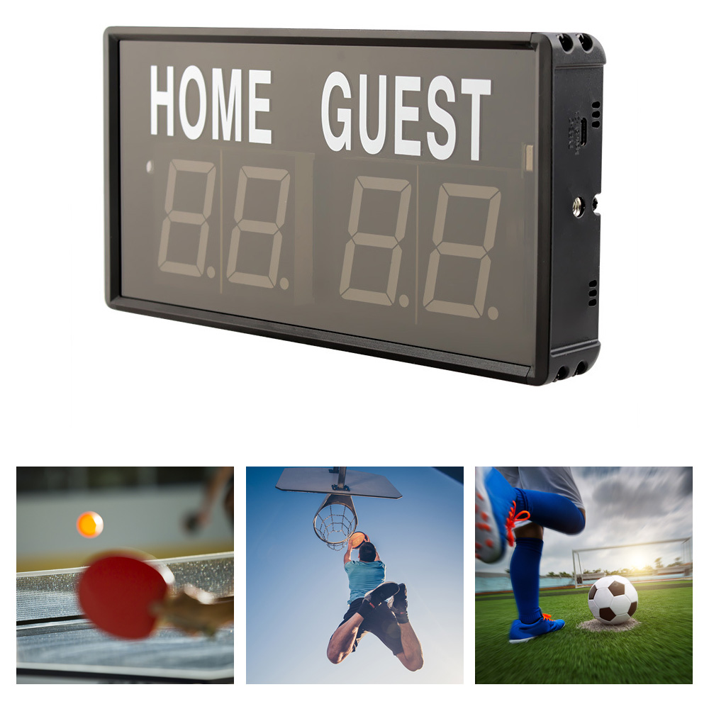 Portable 4 Digit LED Scoreboar - Scoreboard Digital review and price