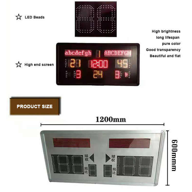 1200×600mm Indoor Mini LED Mul - Scoreboard Digital review and price