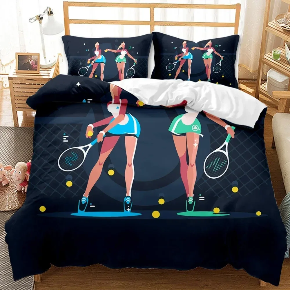 Sports Duvet Cover Set Taekwon - Badminton Queen review and price