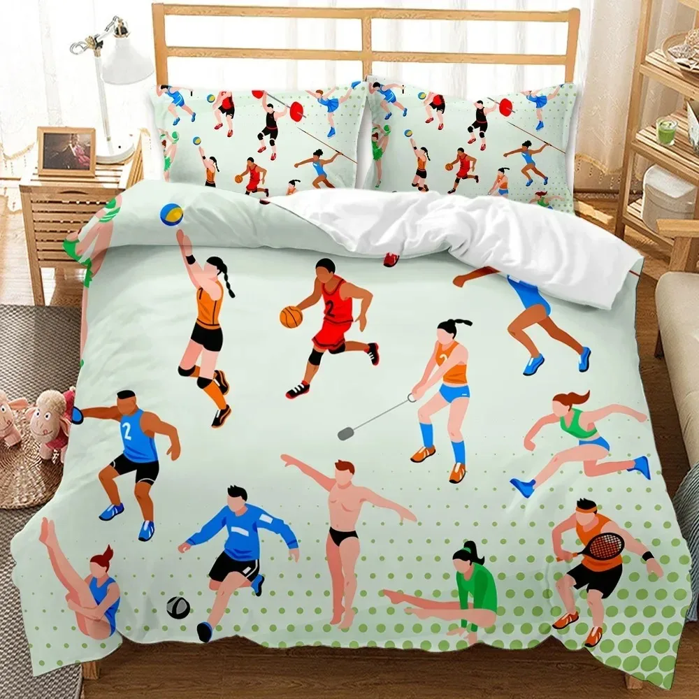 Sports Duvet Cover Set Taekwon - Badminton Queen review and price