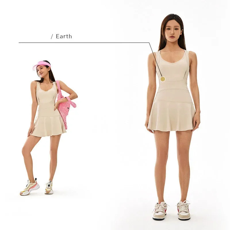 Tennis Dress Female Sleeveless - Badminton Queen review and price